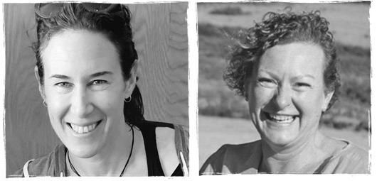 Samantha Davis (Art Psychotherapist) and Louise Fouche (Occupational Therapist)